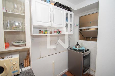 Cozinha de apartamento à venda com 2 quartos, 50m² em São João Batista, São Leopoldo