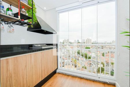 Varanda da Sala de apartamento à venda com 2 quartos, 54m² em Jardim do Papai, Guarulhos