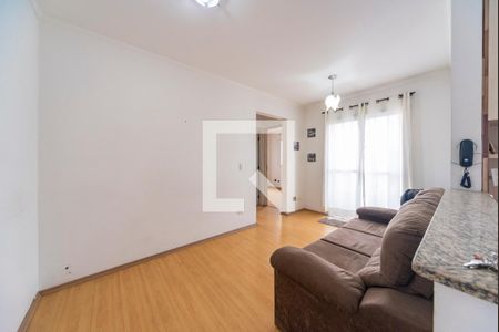 Sala de apartamento para alugar com 2 quartos, 48m² em Vila Palmares, Santo André