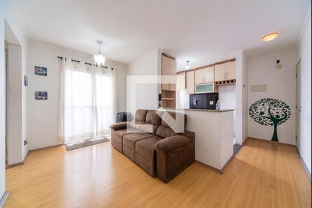 Sala de apartamento para alugar com 2 quartos, 48m² em Vila Palmares, Santo André