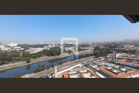 Sala - Vista de apartamento à venda com 1 quarto, 70m² em Vila Leopoldina, São Paulo