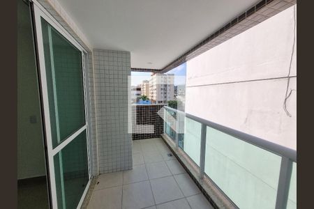 Varanda da Sala de apartamento à venda com 3 quartos, 81m² em Cachambi, Rio de Janeiro