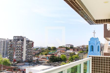 Varanda da Sala de apartamento à venda com 3 quartos, 75m² em Cachambi, Rio de Janeiro