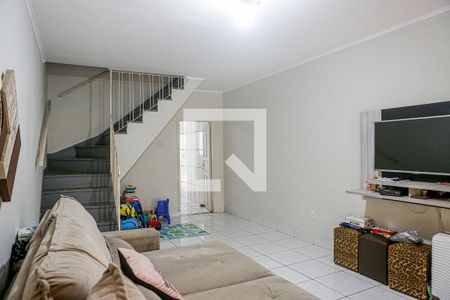 Sala  de casa à venda com 2 quartos, 145m² em Bangú, Santo André
