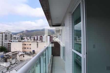 Varanda da Sala de apartamento à venda com 4 quartos, 94m² em Cachambi, Rio de Janeiro