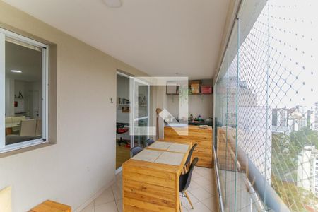 Varanda da Sala de apartamento à venda com 2 quartos, 87m² em Vila Andrade, São Paulo