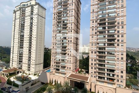 Vista da Sacada de apartamento à venda com 2 quartos, 53m² em Alphaville Empresarial, Barueri