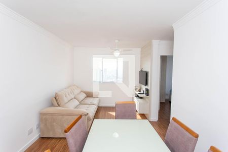 Sala de apartamento à venda com 2 quartos, 54m² em Vila Nogueira, Diadema