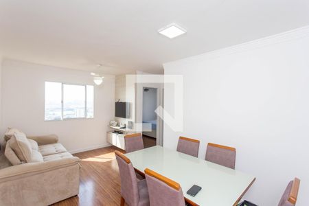 Sala de apartamento à venda com 2 quartos, 54m² em Vila Nogueira, Diadema