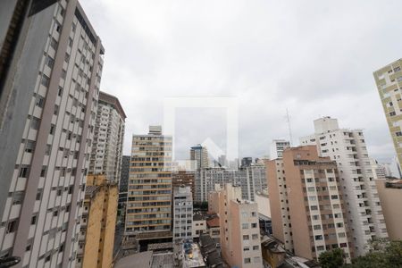 Vista do Quarto de kitnet/studio à venda com 1 quarto, 37m² em Bela Vista, São Paulo