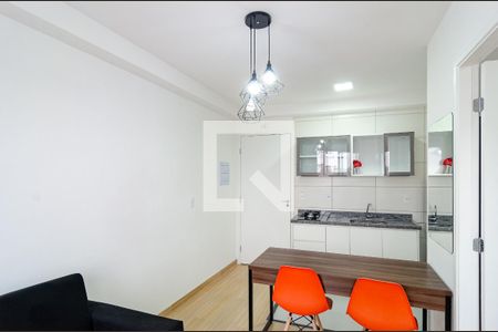 Sala de apartamento à venda com 1 quarto, 26m² em Vila Campestre, São Paulo