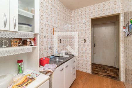 Cozinha de apartamento à venda com 1 quarto, 40m² em Jardim Dona Leopoldina, Porto Alegre