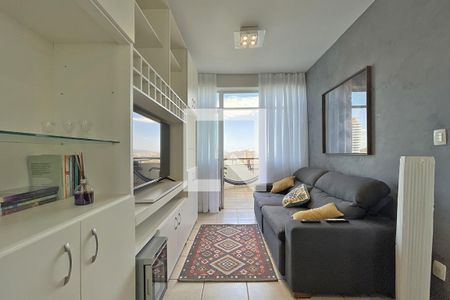 Sala de apartamento à venda com 1 quarto, 50m² em Vale do Sereno, Nova Lima