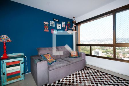 Sala de apartamento à venda com 1 quarto, 53m² em Petrópolis, Porto Alegre