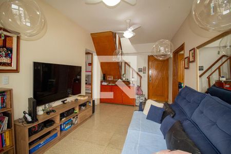 Sala de apartamento à venda com 4 quartos, 144m² em Grajau, Rio de Janeiro