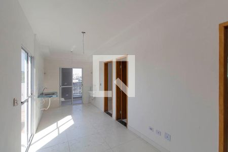 Sala e Cozinha Integrada de apartamento para alugar com 3 quartos, 39m² em Jardim Itapemirim, São Paulo