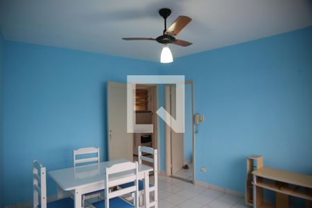 Sala de apartamento para alugar com 1 quarto, 55m² em Vila Caiçara, Praia Grande