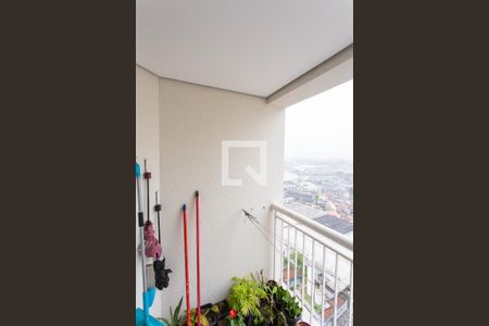 Varanda da Sala de apartamento para alugar com 3 quartos, 67m² em Piraporinha, Diadema