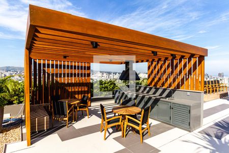 Studio para alugar com 25m², 1 quarto e 1 vaga Studio para alugar com 25m², 1 quarto e 1 vagaÁrea comum - Churrasqueira