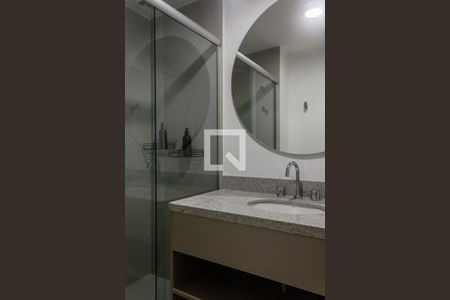 Studio para alugar com 25m², 1 quarto e 1 vaga Studio para alugar com 25m², 1 quarto e 1 vagaBanheiro