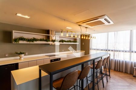 Studio para alugar com 25m², 1 quarto e 1 vaga Studio para alugar com 25m², 1 quarto e 1 vagaÁrea comum - Salão de festas