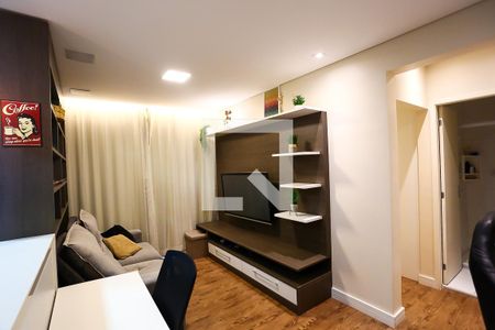 Sala de apartamento para alugar com 1 quarto, 45m² em Fazenda Morumbi, São Paulo