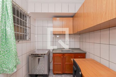 Cozinha de apartamento à venda com 1 quarto, 29m² em Aclimação, São Paulo