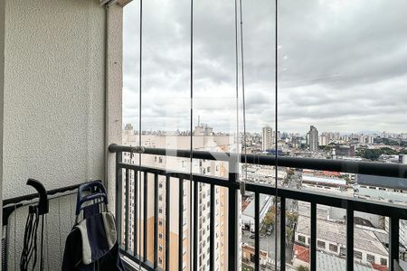 Varanda Integrada de apartamento para alugar com 2 quartos, 42m² em Bom Retiro, São Paulo