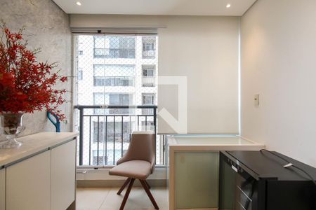 Varanda da Sala de apartamento à venda com 2 quartos, 68m² em Brás, São Paulo