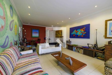 Sala de apartamento para alugar com 3 quartos, 140m² em Barra da Tijuca, Rio de Janeiro