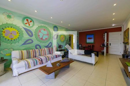 Sala de apartamento para alugar com 3 quartos, 140m² em Barra da Tijuca, Rio de Janeiro