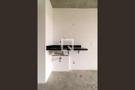 Cozinha de kitnet/studio para alugar com 1 quarto, 33m² em Bom Retiro, São Paulo