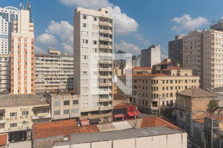 Vista da Sala de apartamento à venda com 1 quarto, 46m² em Centro, Campinas