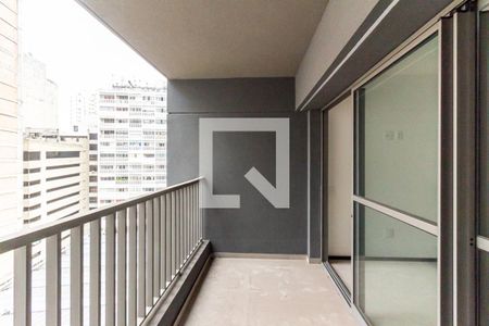 Studio - Varanda de kitnet/studio à venda com 1 quarto, 37m² em Consolação, São Paulo