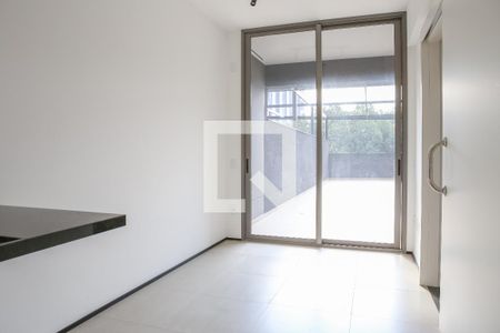 Quarto e Cozinha de kitnet/studio para alugar com 1 quarto, 66m² em Perdizes, São Paulo