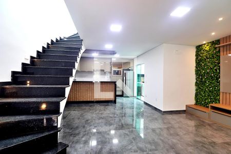 Sala de casa à venda com 3 quartos, 145m² em Parque das Nações, Santo André