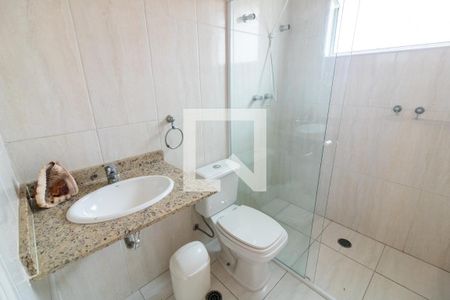 Banheiro da Suíte 1 de casa para alugar com 3 quartos, 127m² em Vila Polopoli, São Paulo