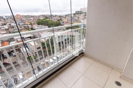 Varanda da Sala de apartamento para alugar com 2 quartos, 63m² em Jardim Arize, São Paulo