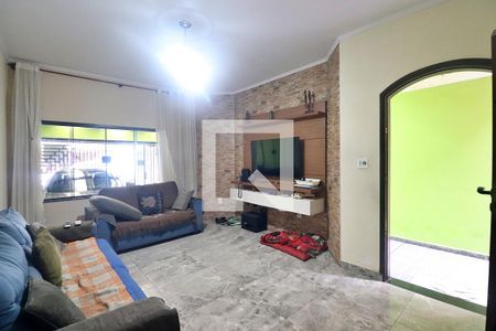 Sala de casa à venda com 3 quartos, 150m² em Vila Curuca, Santo André