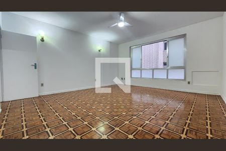 Sala de apartamento para alugar com 2 quartos, 107m² em José Menino, Santos