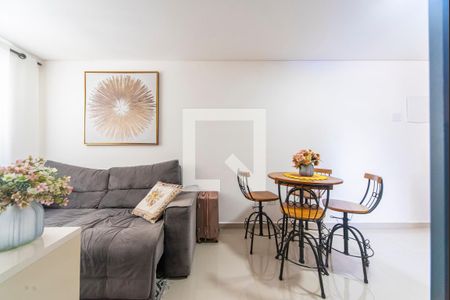 Sala de apartamento à venda com 2 quartos, 110m² em Vila Dora, Santo André