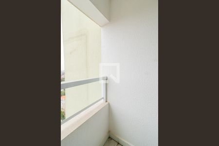 Varanda da Sala de apartamento para alugar com 2 quartos, 48m² em Vila Príncipe de Gales, Santo André