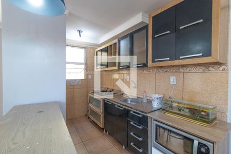 Cozinha e Área de Serviço de apartamento à venda com 2 quartos, 46m² em Vila Nova, Porto Alegre