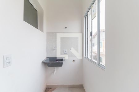 Área de Serviço de kitnet/studio para alugar com 1 quarto, 45m² em Vila Sao Paulo, Mogi das Cruzes