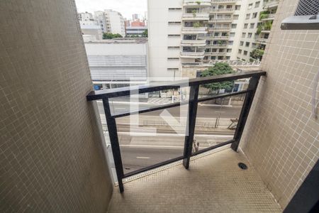 Varanda de kitnet/studio para alugar com 1 quarto, 40m² em Campos Elíseos, São Paulo