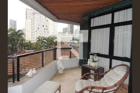 Varanda de apartamento à venda com 4 quartos, 172m² em Brooklin, São Paulo