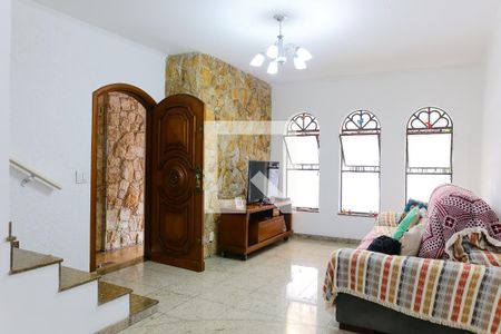 Sala de casa à venda com 3 quartos, 160m² em Santa Maria, Santo André