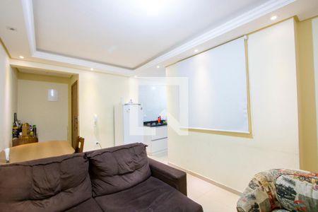 Sala de apartamento à venda com 2 quartos, 58m² em Jardim Paraíso, Santo André