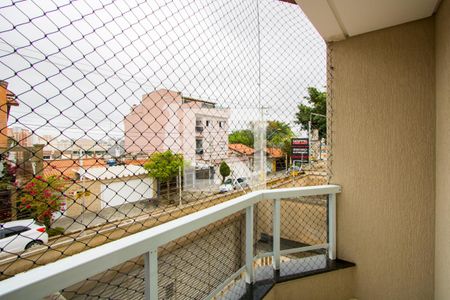 Varanda da sala de apartamento para alugar com 2 quartos, 58m² em Jardim Paraíso, Santo André