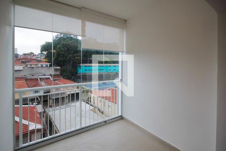 Varanda da Sala de apartamento para alugar com 1 quarto, 46m² em Vila Dom Pedro I, São Paulo